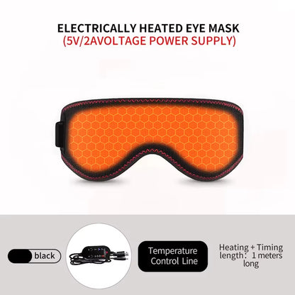 Heated Eye Mask Eye Mask for Dry Eyes with 3 Heat Levels Hot Compress Warm Compress Heating Pad for Sleep Dark Circles