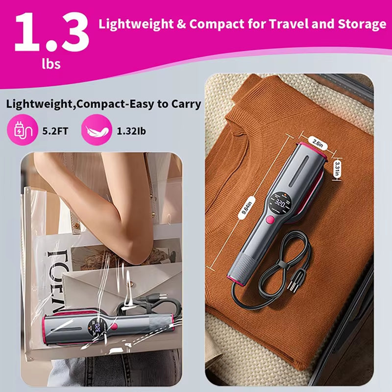 Dr Flash Electric Portable Garment Steamer 1200W with Rapid Heat-Up Handheld Clothes Steamer for Home Hotel Travel Use