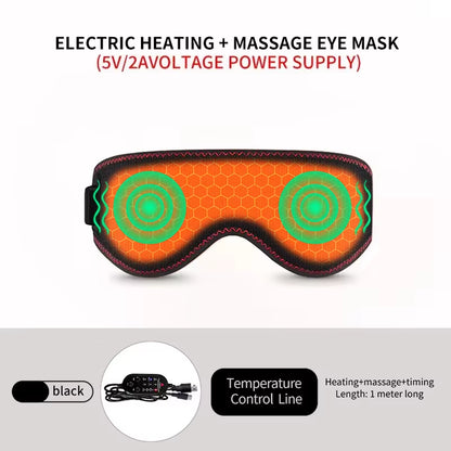 Heated Eye Mask Eye Mask for Dry Eyes with 3 Heat Levels Hot Compress Warm Compress Heating Pad for Sleep Dark Circles